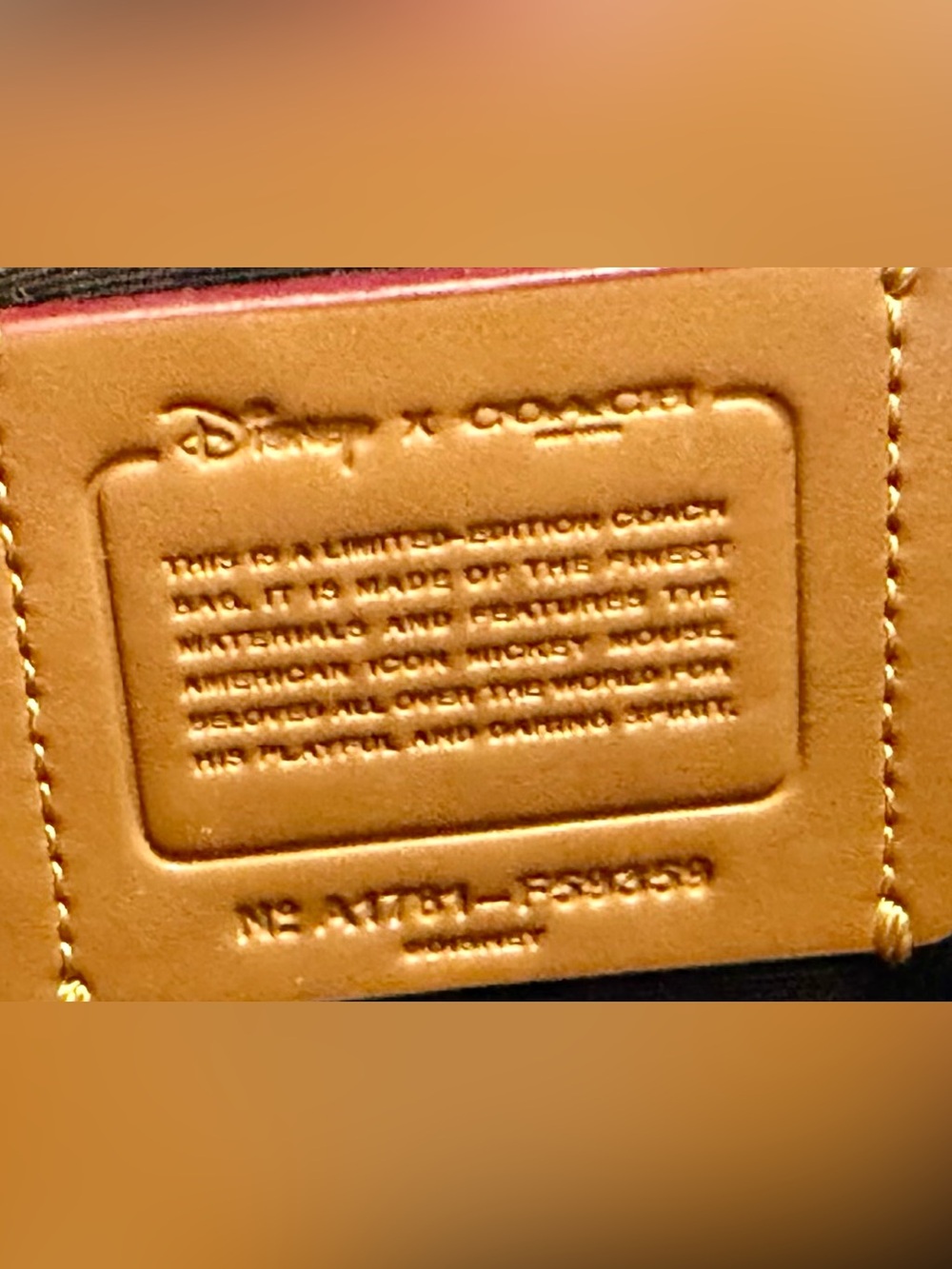 Coach x Disney Mickey Mouse Saddle Bag - Picture 6 of 9
